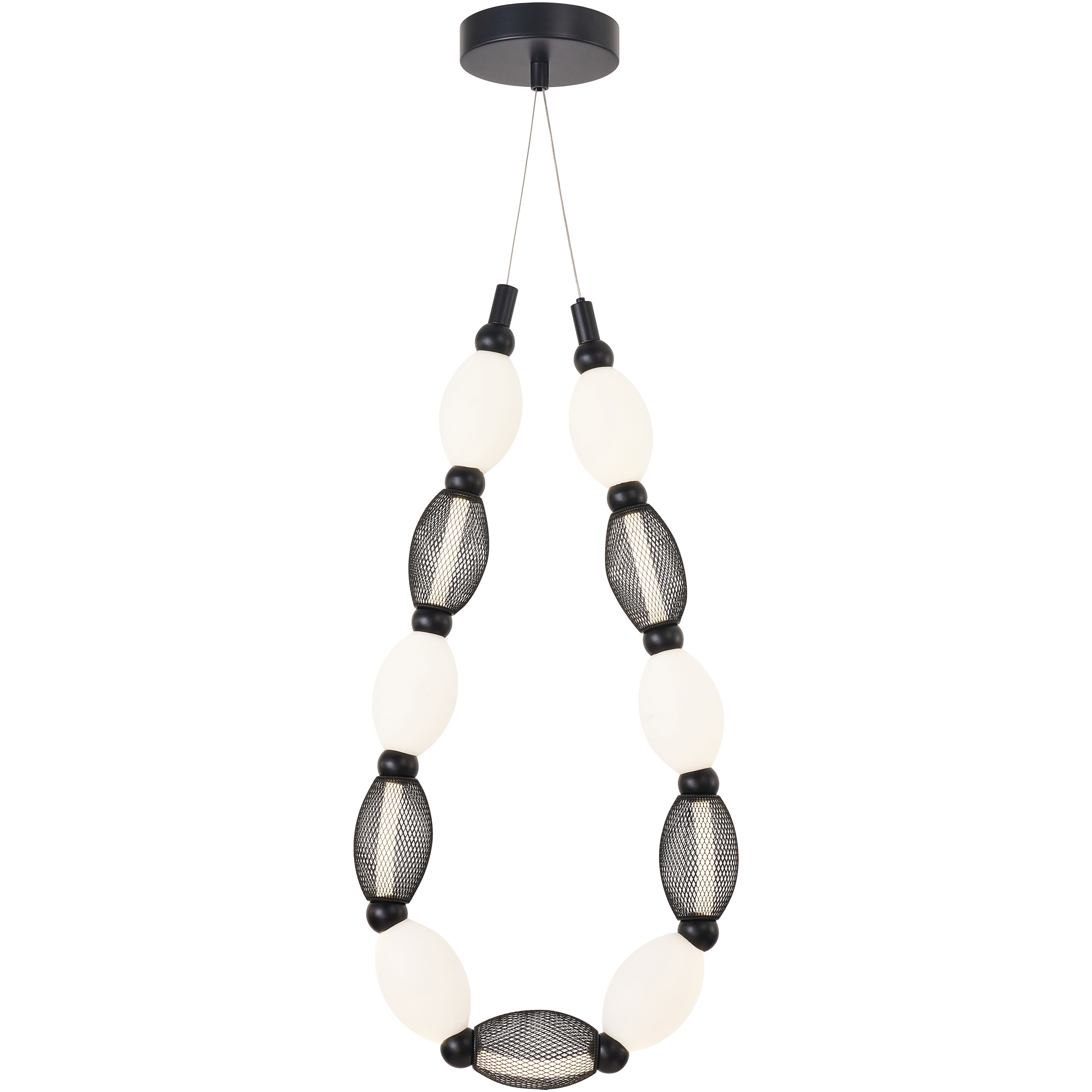 Tentacles LED Black Pendant Ceiling Light